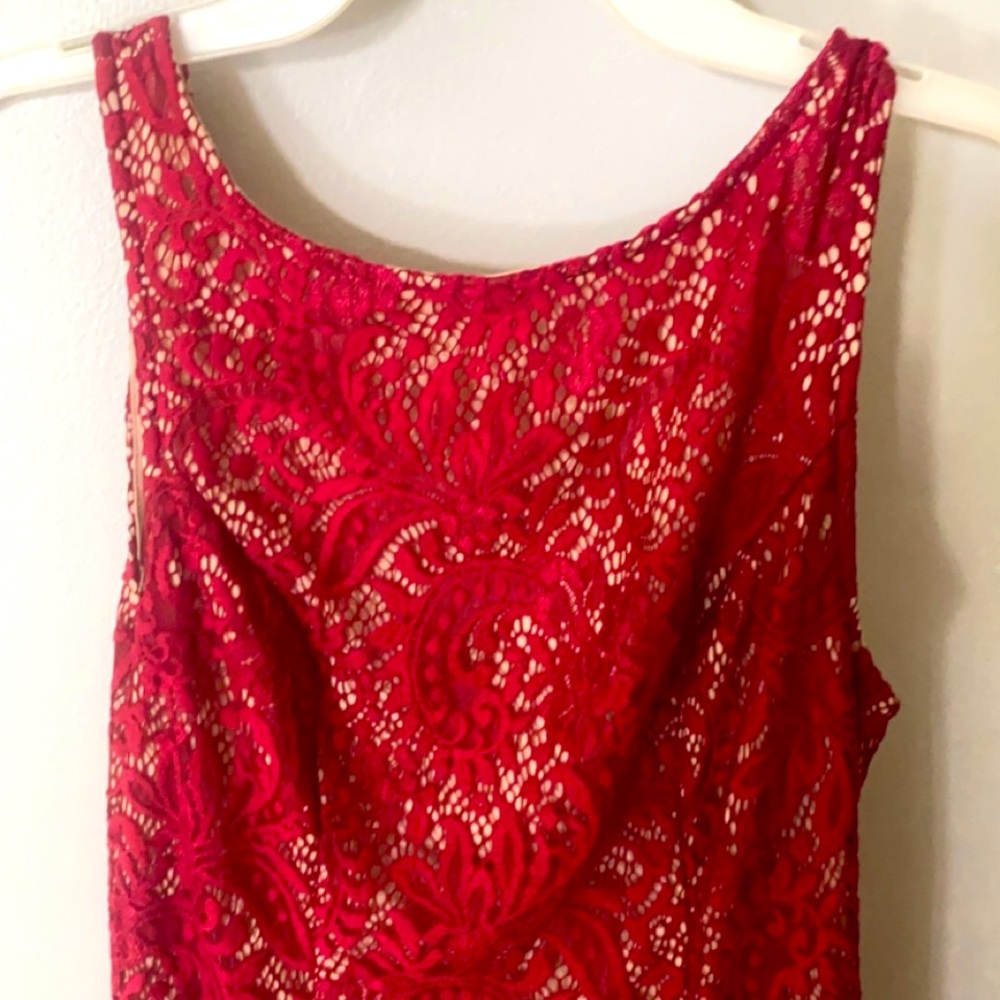 beautiful Formal Wedding Party Summer Women sleeveless red maxi dress w/slit